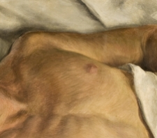 detail, Paul Cadmus, Jerry, 1931, Oil on canvas, 1931. 20 x 24 in. Toledo Museum of Art, Toledo, Ohio