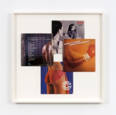 Christian Marclay, (Body Mix Series) , 1991 - album covers, thread